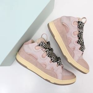 Baskets de créateur de haute qualité, style rétro, décontractées pour hommes, personnalisées, roses, à semelle épaisse, pour femmes, chaussures de marche pour homme - Product Image 3