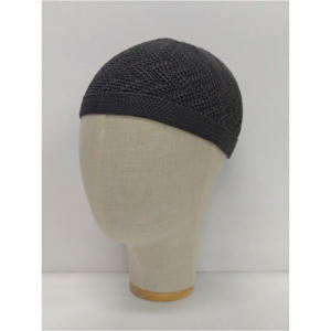 Gorro de oración musulmán de algodón personalizable a la moda gorro de punto étnico Kopiah para viajes al aire libre y uso diario - Product Image 2