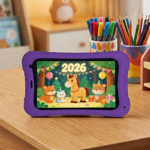 Tablette pour enfants de 7 pouces, nouvelle, <span class=keywords><strong>moins</strong></span> chère, très vendue, 2G+32GB, Android 10, avec <span class=keywords><strong>carte</strong></span> SIM, processeur quadricœur, pour l'apprentissage et l'éducation - Product Image 2