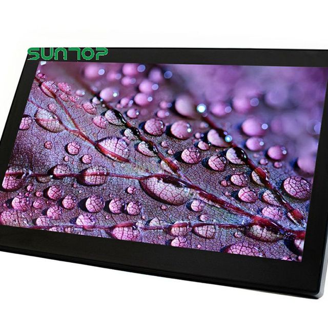 13.3inch Capacitive Touch Screen LCD with Case V2 1920*1080 IPS Various Systems Support