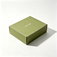 Cajas de Lujo con Laminado Mate para Ropa al por Mayor, Cajas de Cartón Corrugado para Camisas, Bufandas, Caja de Envío Ecológica de Alta Gama