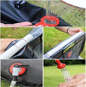 Tente de douche pop-up et sac de douche solaire 20L - Abri de camping étanche pour la douche <span class=keywords><strong>en</strong></span> extérieur - Product Image 6