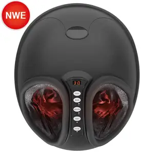 Voet Massage Shiatsu Infrarood Elektrische Verwarming Voet Massager Apparatuur Vibrerende Elektrische Machine Diepe Kneden Voet Massager