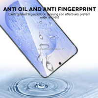 Pelindung Layar Kaca Tempered 9H Hardness untuk Samsung S26 Ultra, Mendukung Pembukaan Kunci Sidik Jari, 2 Buah, 2.5D HD, Kaca Bening, Bebas Gelembung