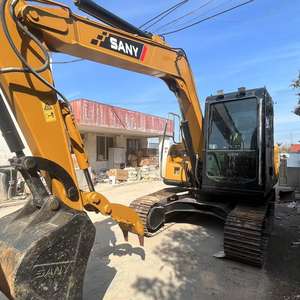 Miniexcavadora Sany SY75 de Alta Calidad en Venta Caliente 2025, Usada, con Motor Isuzu, Caja de Cambios y en Buenas Condiciones - Product Image 3