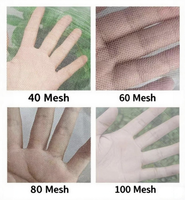 40-50 Mesh UV-bestendig HDPE ademend anti-insectennet, verdikt kasnet tegen ongedierte & vogels voor de groenteteelt