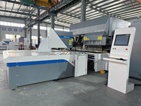Machine de pliage de panneaux en aluminium CNC automatique flexible d'usine chinoise avec moteur servo, roulement et engrenage