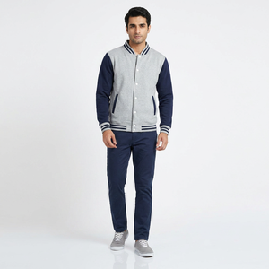 Vestes universitaires de haute qualité fabriquées à bas prix Vestes universitaires en polaire de qualité supérieure fabriquées au Pakistan Varsity CollegeBaseballjacket pour hommes - Product Image 1