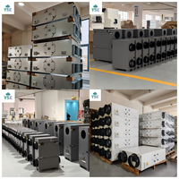 Stérilisateur d'air, précipitateur électrostatique, nettoyeur de conduits de ventilation HVAC, conception compacte, entretien facile pour bureau, appartement