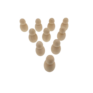Jouets pour enfants bricolage de haute qualité poupées et accessoires en bois - Product Image 2