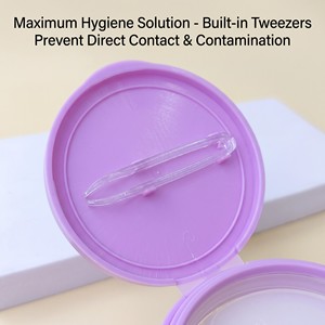 Pot cosmétique PET 300 ml à large ouverture, vide, recyclable, avec couvercle à clapet, pour tampons démaquillants bio de boutique - Product Image 6
