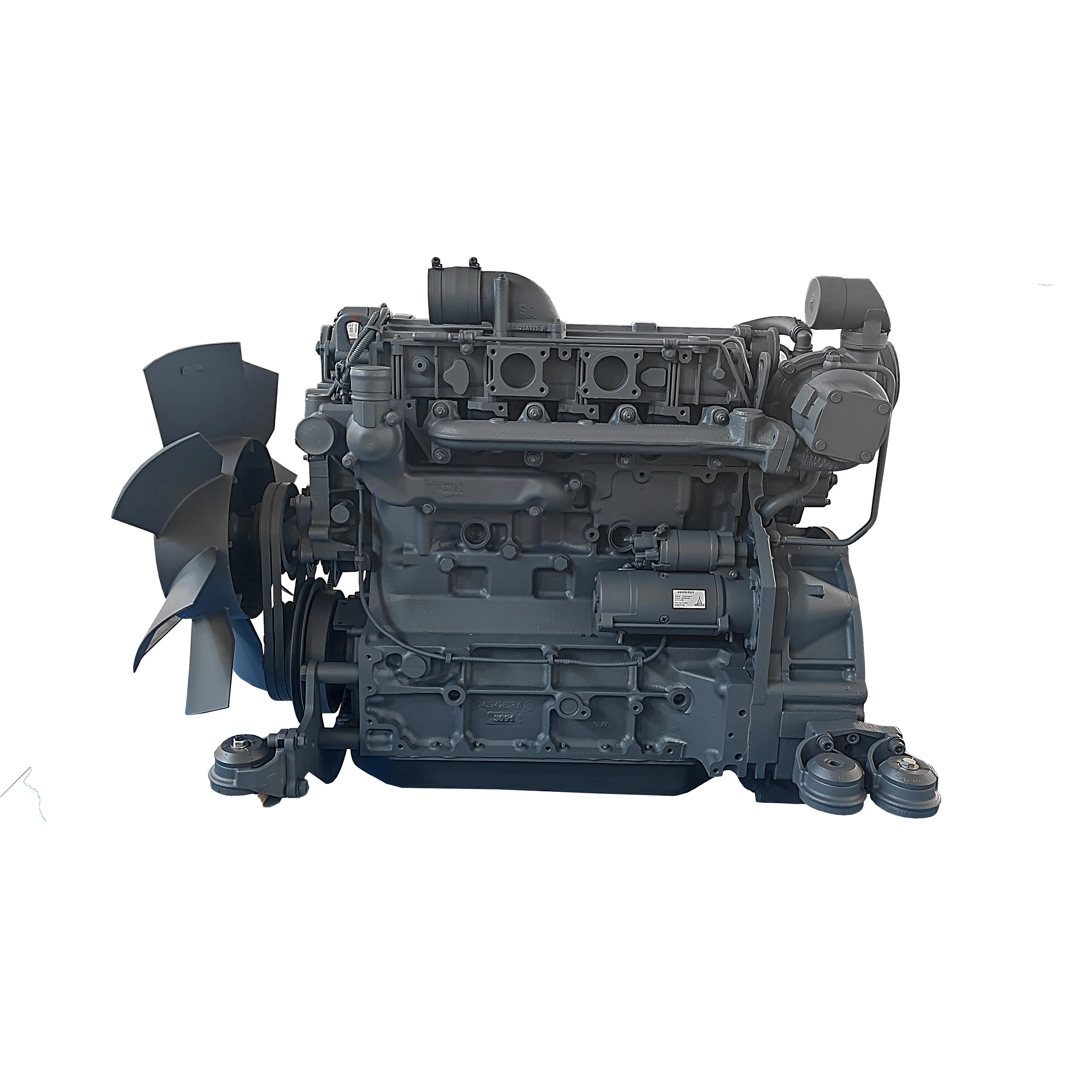 Orijinal Deutz 4 silindir BF4M1013EC Deutz motorlar İnşaat makineleri için dizel motor