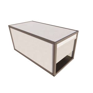 Garages préfabriqués en conteneurs pour voitures, structure en acier, isolation facile, dimensions européennes 20, 30 et 40 pieds. - Product Image 1