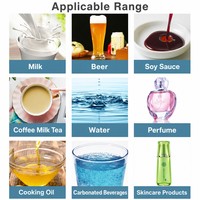 Machine de remplissage manuelle pour petites entreprises, pour sachets souples à bec verseur, pour Ketchup, Sauce chili, Sauce salade, Confiture, Aliments liquides, Gelée