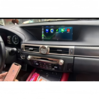 Autoradio Android Auto avec écran tactile GPS Navigation sans fil CarPlay pour Lexus GS250 GS350 GS450 2012-2020, système Linux 10.25