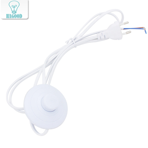 Hagood 317 chuyển đổi ánh sáng cơ sở Đèn dây phụ kiện chúng tôi/EU cắm đen trắng dây ABS/Nhựa/PVC chất liệu vít Đèn adapter - Product Image 2