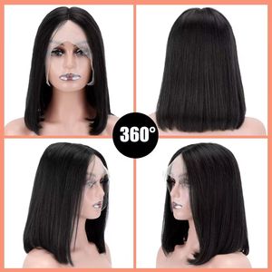 Perruque Lace Frontale Invisible 13x4 en Cheveux Humains <span class=keywords><strong>Vierges</strong></span> de Jeune Femme, Ondulation Profonde, Pré-Pluckée, Fabrication Chinoise - Product Image 3
