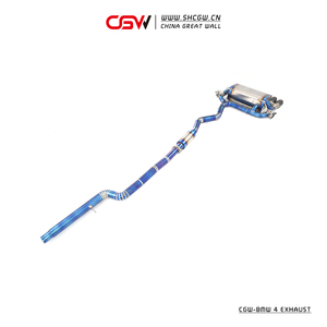 CGW Latest Design High Quality Active <strong>Sound</strong> Titanium Exhaust <strong>Muffler</strong> <strong>Tip</strong> for BMW 420 428 425 430 F32 F33 G22 Catback - Product Image 2