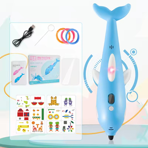 DWI Dowellin - Bolígrafo <span class=keywords><strong>3D</strong></span> con Forma <span class=keywords><strong>de</strong></span> Tiburón, Juguete Educativo, Lápiz <span class=keywords><strong>3D</strong></span>, Pintura <span class=keywords><strong>3D</strong></span>, Juguetes STEM Inteligentes, Juguetes <span class=keywords><strong>de</strong></span> <span class=keywords><strong>Dibujo</strong></span> para Niños - Product Image 3