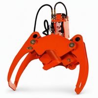 Cisaille à arbres CLG120 CTG150 CLG180 CTG180 pour grue, 4 modèles, grappin simple ou double griffes