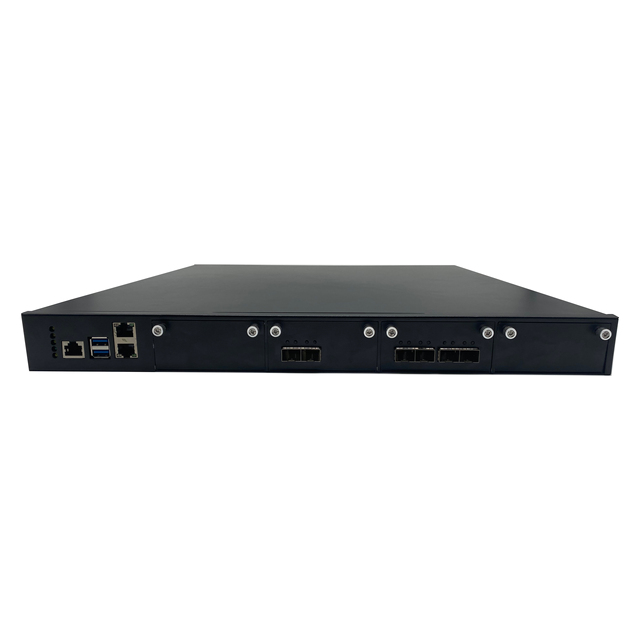 Up to 6 Ethernet LAN Ports Network Security Firewall PC 1U Rackmount Network Appliance with Intel CPU Core I9/i7/i5/i3 in Stock