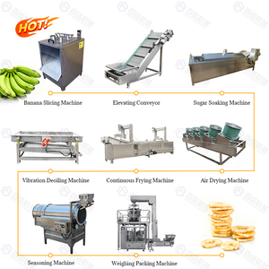Equipo de producción de chips de plátano personalizable Línea de producción de chips de plátano - Product Image 1