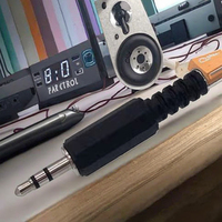 Adaptateur d'alimentation stéréo audio et vidéo 3,5 mm en laiton, connecteur banane mâle rond 60 V CC, fabriqué à Guangdong