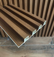 Panneaux muraux décoratifs WPC pour l'intérieur et l'extérieur, panneaux muraux cannelés Great Wall, panneaux muraux WPC pour l'intérieur
