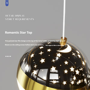 リビングルームモダンでシンプルな照明ネットワーク赤い光豪華な北欧のシャンデリアと新しい中国の寝室のダイニングルームシャンデリア - Product Image 6