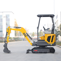 Mini Excavadora con Envío Gratuito, Máquina Excavadora de 1.6 Toneladas, MiniBagger con Certificación Euro 5, Mini Koparka de 1, 2 y 3 Toneladas