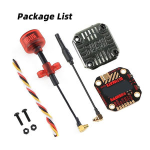 Émetteur vidéo mini 5,8 GHz 48 canaux 25/200/500/800 mW 20x20 mm avec connecteur audio externe et antenne pour drone FPV - Product Image 6