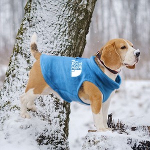 Winter Eco-friendly Fleece <strong>Coat</strong> for Medium Small Dogs XL <strong>French</strong> <strong>Bulldog</strong> Cat Vest Striped Pattern Classics Design Pet Accessories - Product Image 3