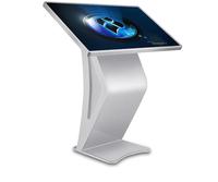 Écran interactif LCD sur pied Hunghui 32, 43 et 55 pouces, affichage d'informations numériques, tout-en-un, écran tactile