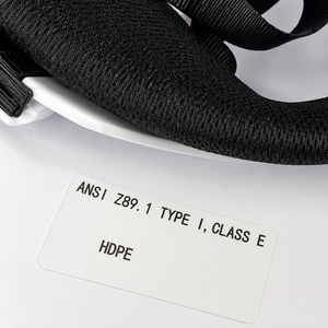 Endüstriyel HDPE Elektrikçi Baretleri ANSI Z89.1 Tip I Sınıf E Güvenlik Kaskı Aksesuar Yuvalarıyla - Product Image 4