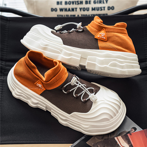 Nouvelle Arrivée 2026 : Chaussures Derby à lacets en PU, à bout large, pour l'automne et l'hiver, résistantes à l'usure, à semelle épaisse, décontractées, rehaussantes - Product Image 4