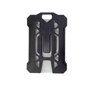 Porte-cartes d'identité noir ajouré givré, porte-cartes diamant, porte-cartes de marque, best-seller transfrontalier, en stock. - Product Image 5