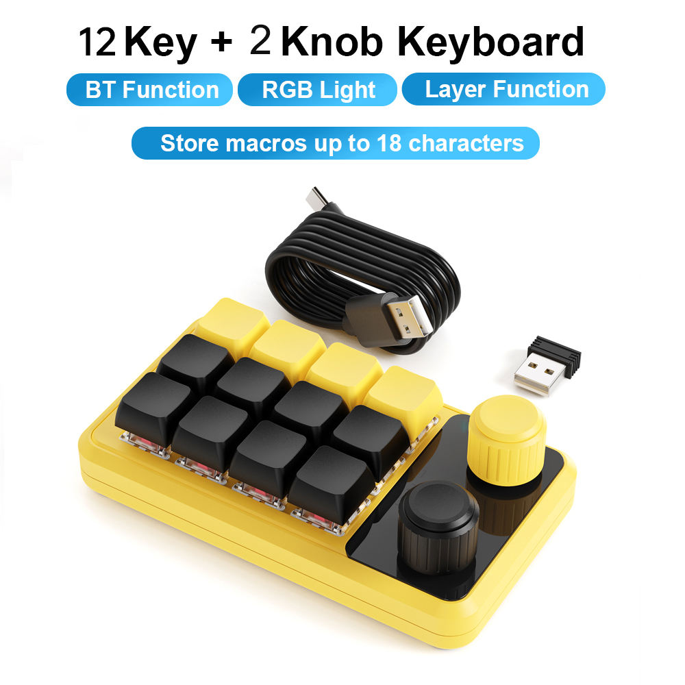 Yellow  2.4G 12Key
