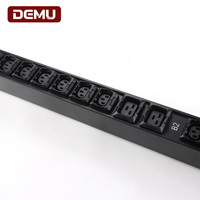 PDU intelligent 32A 250V 8000W avec affichage IP, 20 prises C13 + 4 prises C19 pour les baies de serveurs de centre de données IA