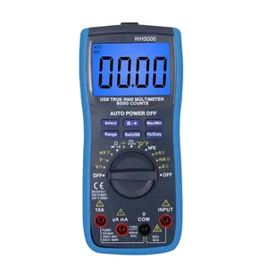 Multimeter Fabriek Directe Verkoop 6000 Telt Met Usb-Interface Wh5000 Hot Product