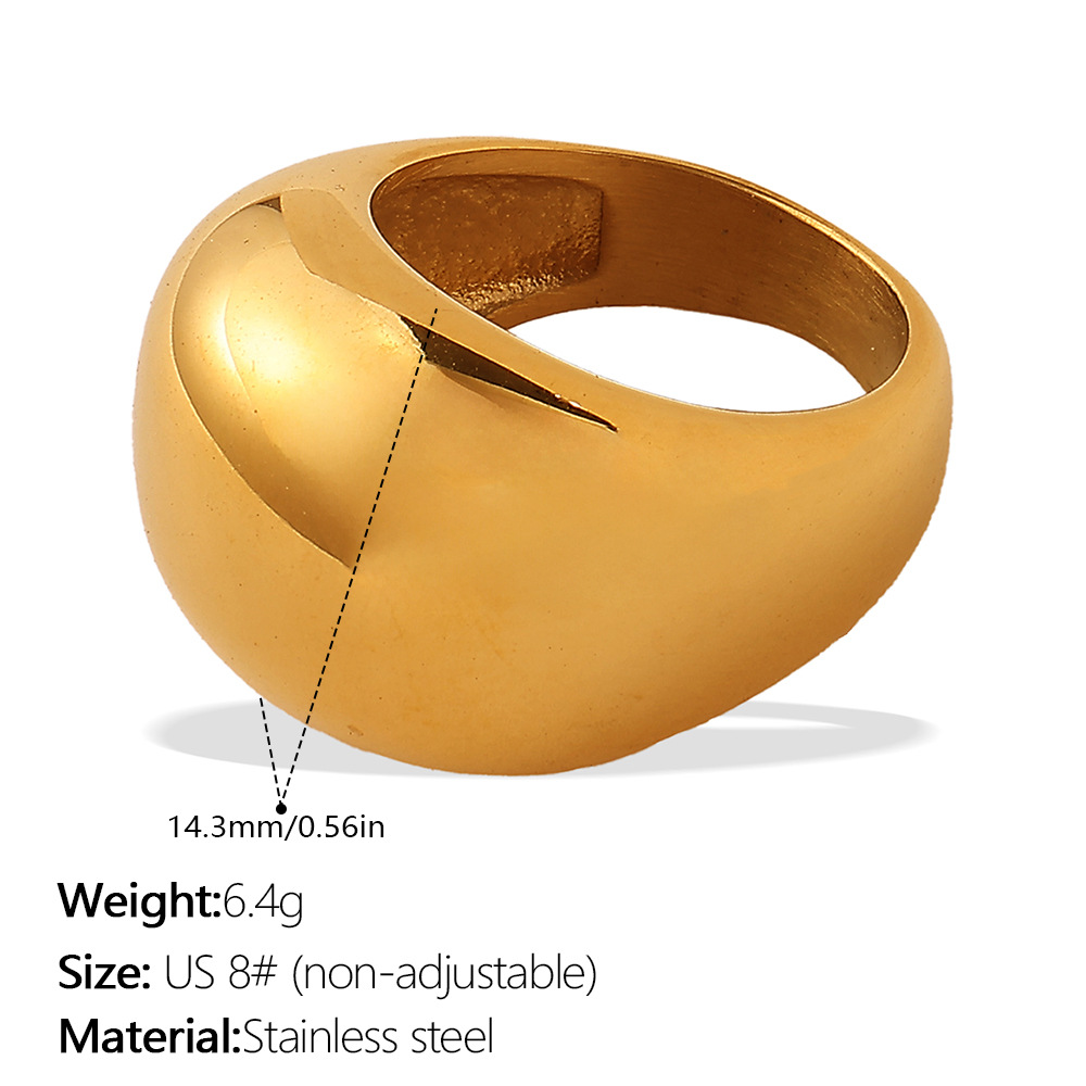 JZ165G8 Gold Ring