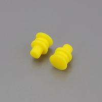 Bouchon d'étanchéité jaune en silicone MFD022-4, bouchon d'obturation pour connecteur automobile
