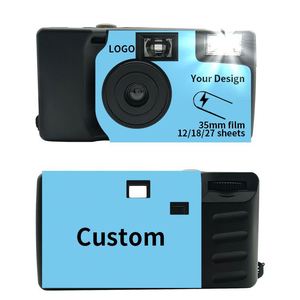 Appareil photo jetable à flash rapide tendance 2027 avec logo personnalisé |   Appareil photo jetable personnalisé pour événements, mariages et promotions - Product Image 3