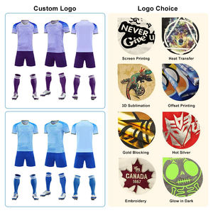 Nueva Camiseta de Fútbol de Verano para Hombre, Uniforme Estampado de Manga Corta, Transpirable, de Secado Rápido, 100% Poliéster - Product Image 5