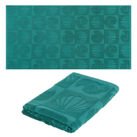100% Cotton Jacquard Modern Eco-Friendly Beach Towel-Ultra Soft & High Absorbency-Large Size Beach/Pool Use