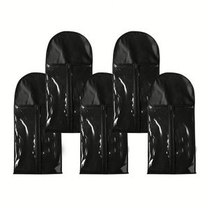 Hanging Dustproof High-End Clothes Storage Wig Packaging Bag With <b>Hook</b> for Travel Closet Promotion - Product Image 3