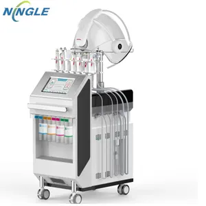 Ningle H2 O2 الفضاء الأكسجين 10 في 1 إزالة التجاعيد معدات صالون لتنظيف البشرة مع CE