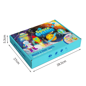 Juguete Educativo de Pintura DIY, Juego de Pintura Espacial de Yeso para Niños, Kit de Manualidades de Molde y Pintura para Niños - Product Image 4