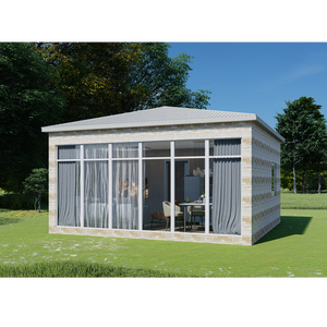 <span class=keywords><strong>Casa</strong></span> prefabricada de dos dormitorios para uso en vacaciones, Interior de lujo, cómoda, contenedor, 20 pies, 0r, 40 pies, moderna, CDPH - Product Image 6