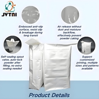 Sac à valve transparent en PE Jutai disponible en OEM pour l'emballage de granulés ou de poudres