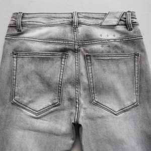 Nuevos Jeans Vintage para Hombre, Pantalones Vaqueros Gris Jaspeado, Jeans Ajustados y Elásticos para Hombre, Jeans de Corte Recto que Adelgazan - Product Image 6